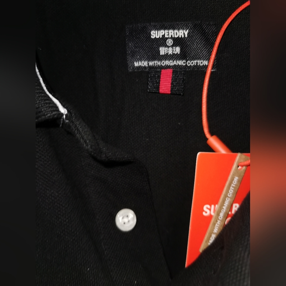 Mens superdry classic polo - Picture 2 of 4